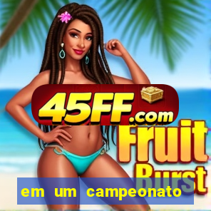 em um campeonato de futebol cada time joga exatamente 19